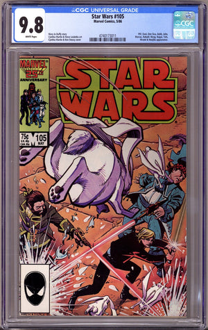 Star Wars Vol 1 105 CGC 9.8 (NM/M) (1986)