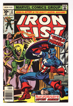 Iron Fist Vol 1 12  Mid Grade   (1977)