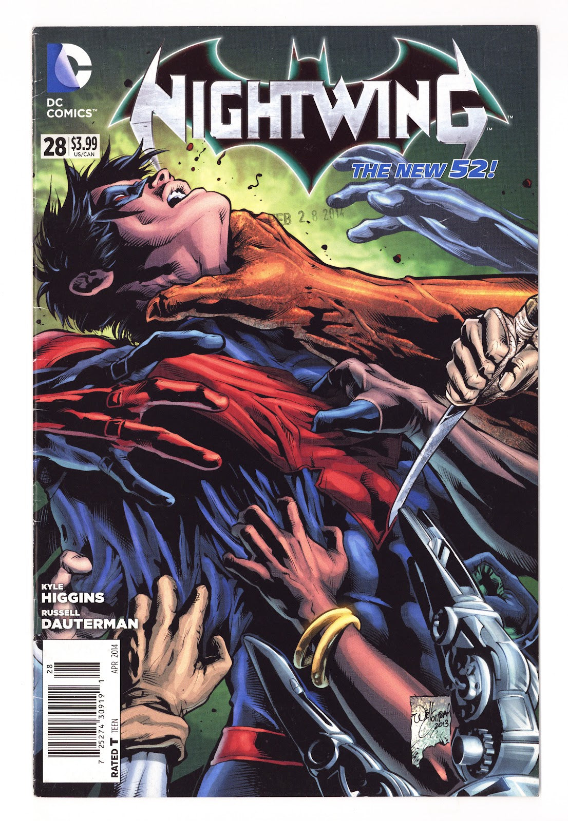 Nightwing Vol 3 28  Low Grade   (2014)   Newsstand