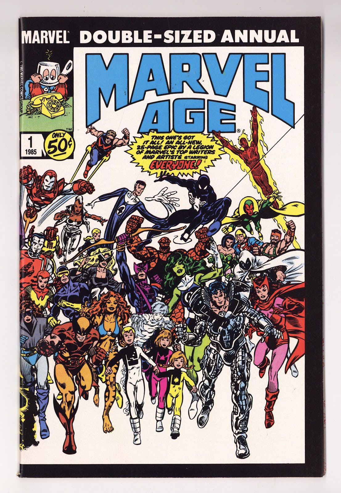 Marvel Age Annual   1  High Grade  sable  (1985)     