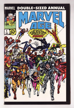 Marvel Age Annual   1  High Grade  sable  (1985)