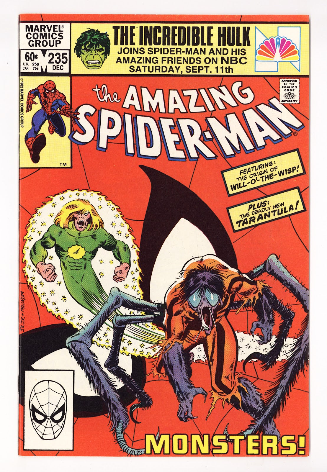 The Amazing Spider-Man Vol 1 235 VF (8.0) (1982)  