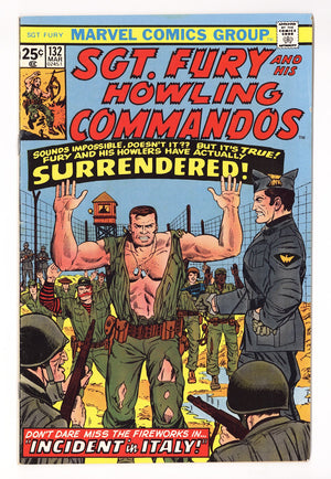 Sgt. Fury and His Howling Commandos   132  Low Grade   (1976)