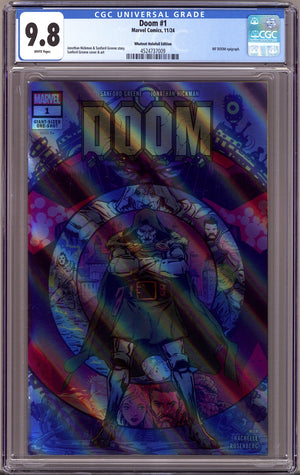 Doom Vol 2 1 CGC 9.8 (NM/M)   (2024) Greene Whatnot Holofoil  Exclusive Variant