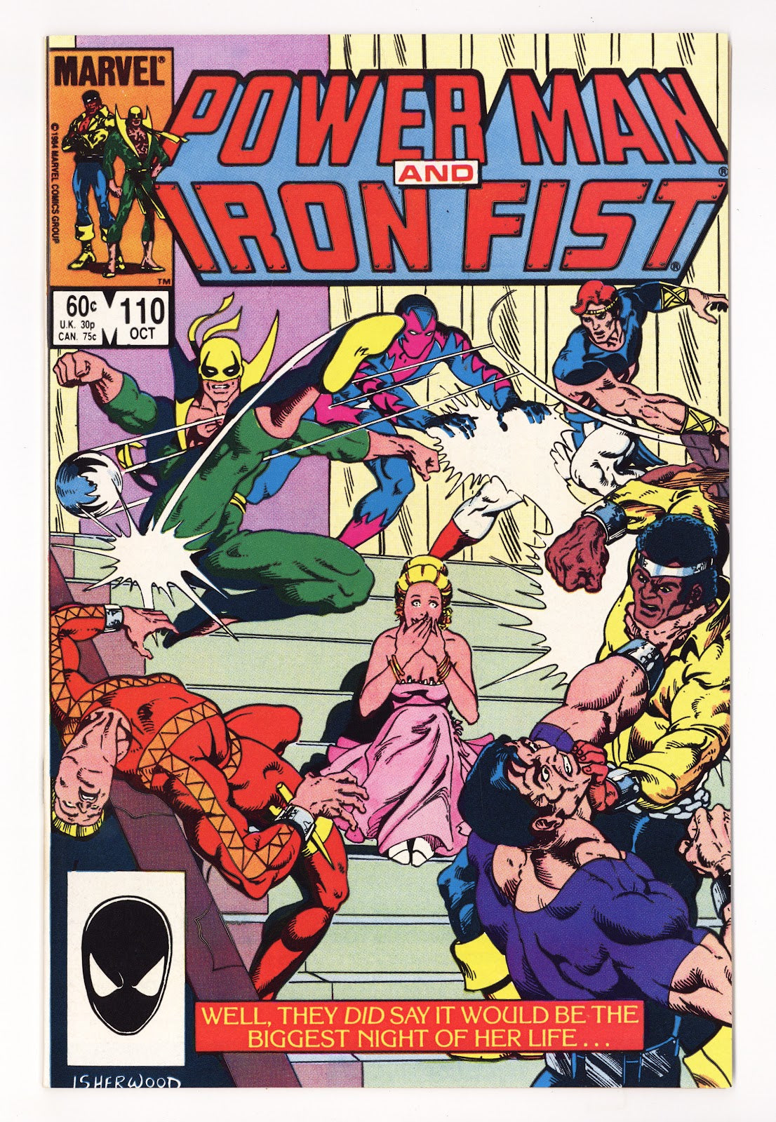 Power Man and Iron Fist Vol 1 110  High Grade   (1984)   Direct  