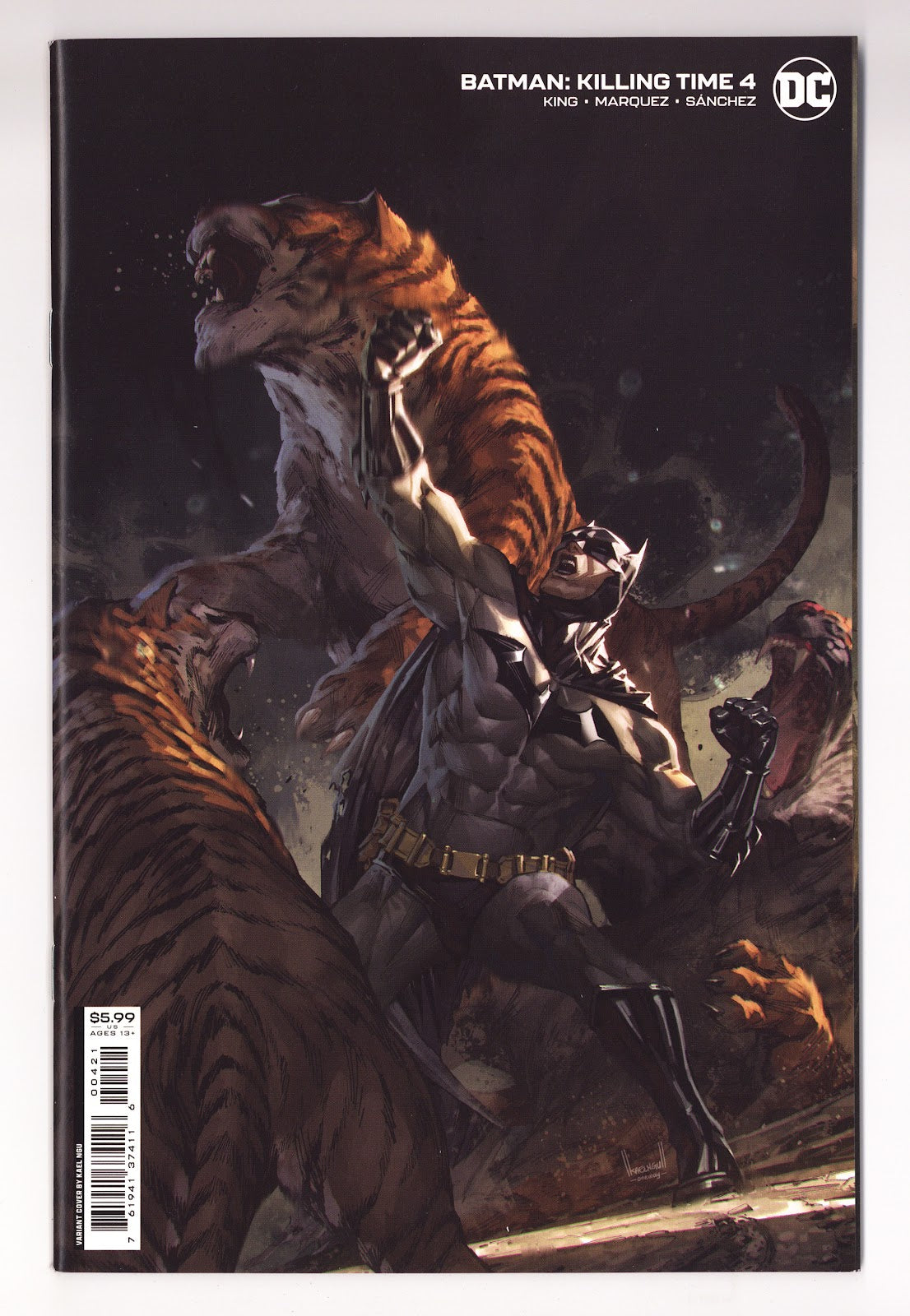 Batman: Killing Time 4 High Grade (2022) Ngu Variant 