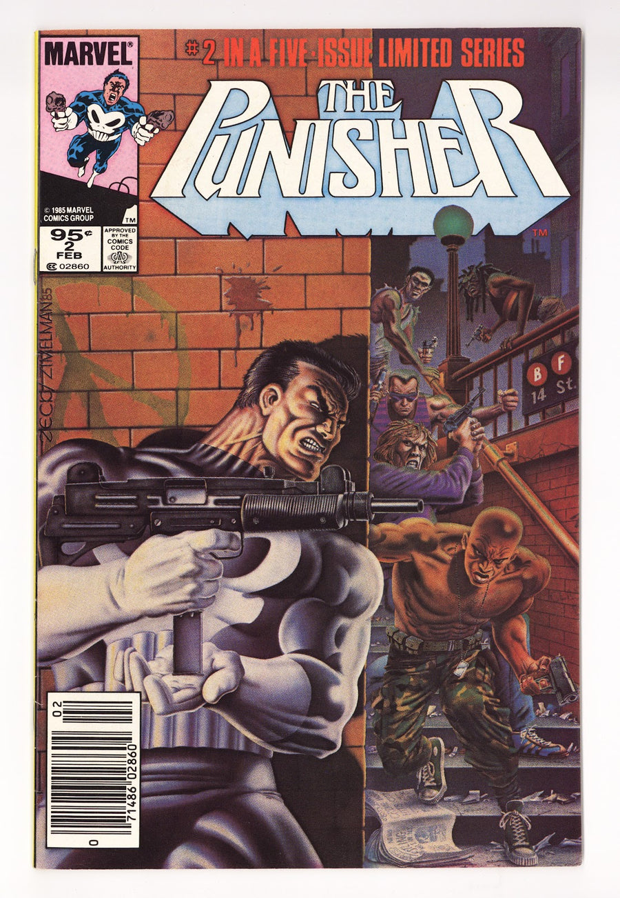 The Punisher Vol 1 2  FN (6.0)   (1986)   Canadian  
