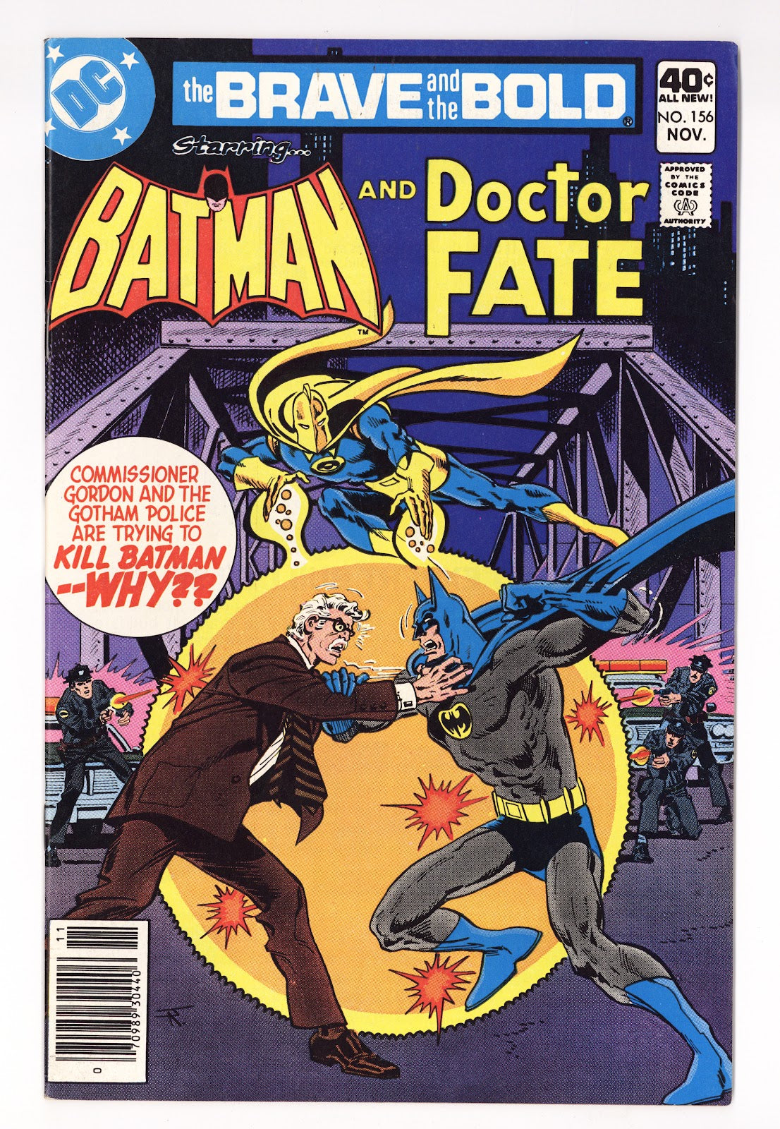 The Brave and the Bold Vol 1 156 High Grade (1979) 