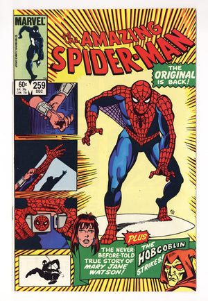 The Amazing Spider-Man Vol 1 259  NM- (9.2)   (1984)