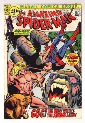 The Amazing Spider-Man Vol 1 103 GD/VG (3.0) (1971)
