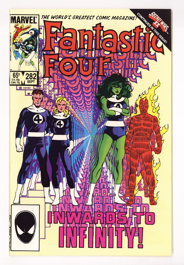 Fantastic Four 282 High Grade (1985) Direct