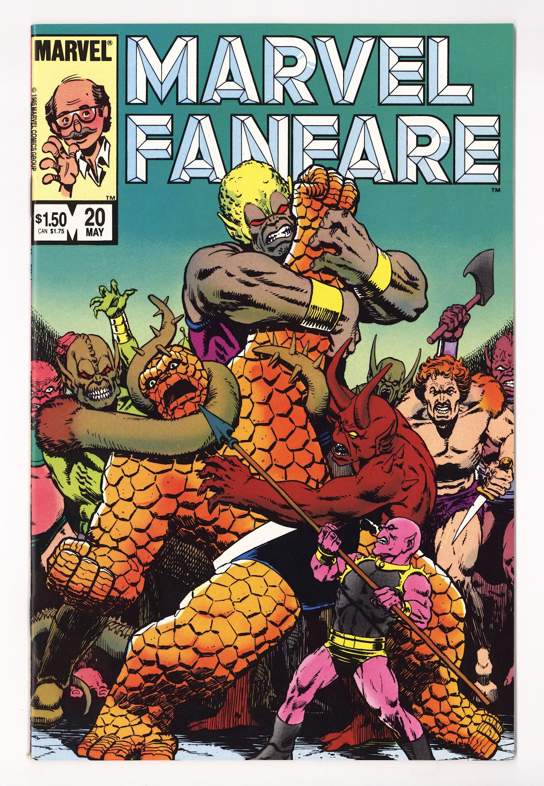 Marvel Fanfare Vol 1 20  High Grade   (1985)     