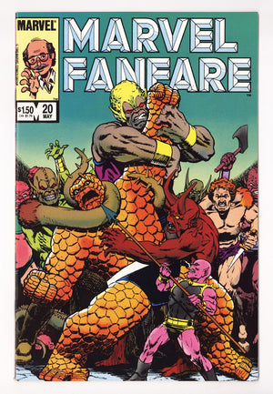 Marvel Fanfare Vol 1 20  High Grade   (1985)