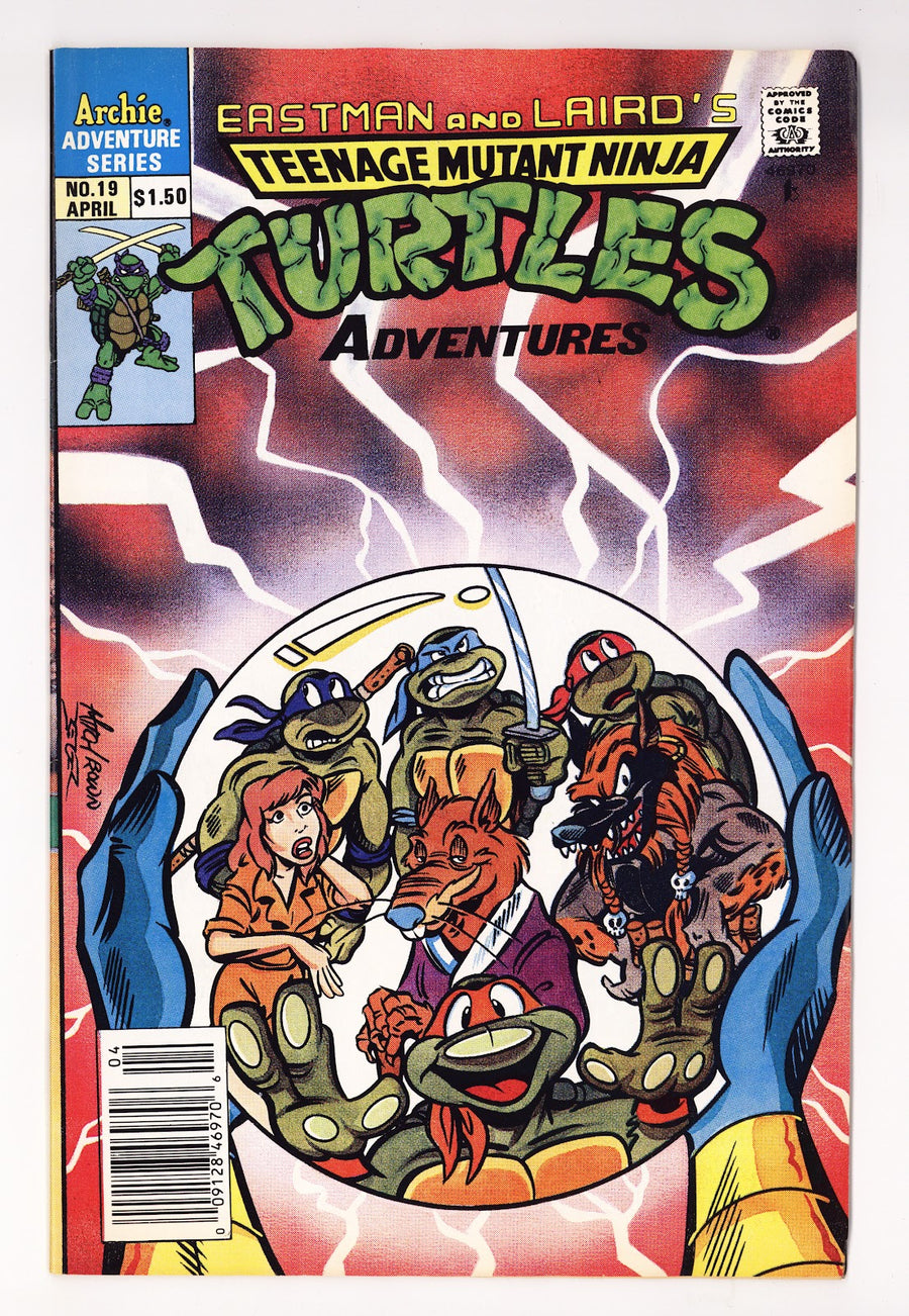 Teenage Mutant Ninja Turtles Adventures Vol 2 19  VF (8.0)   (1991)   Canadian  
