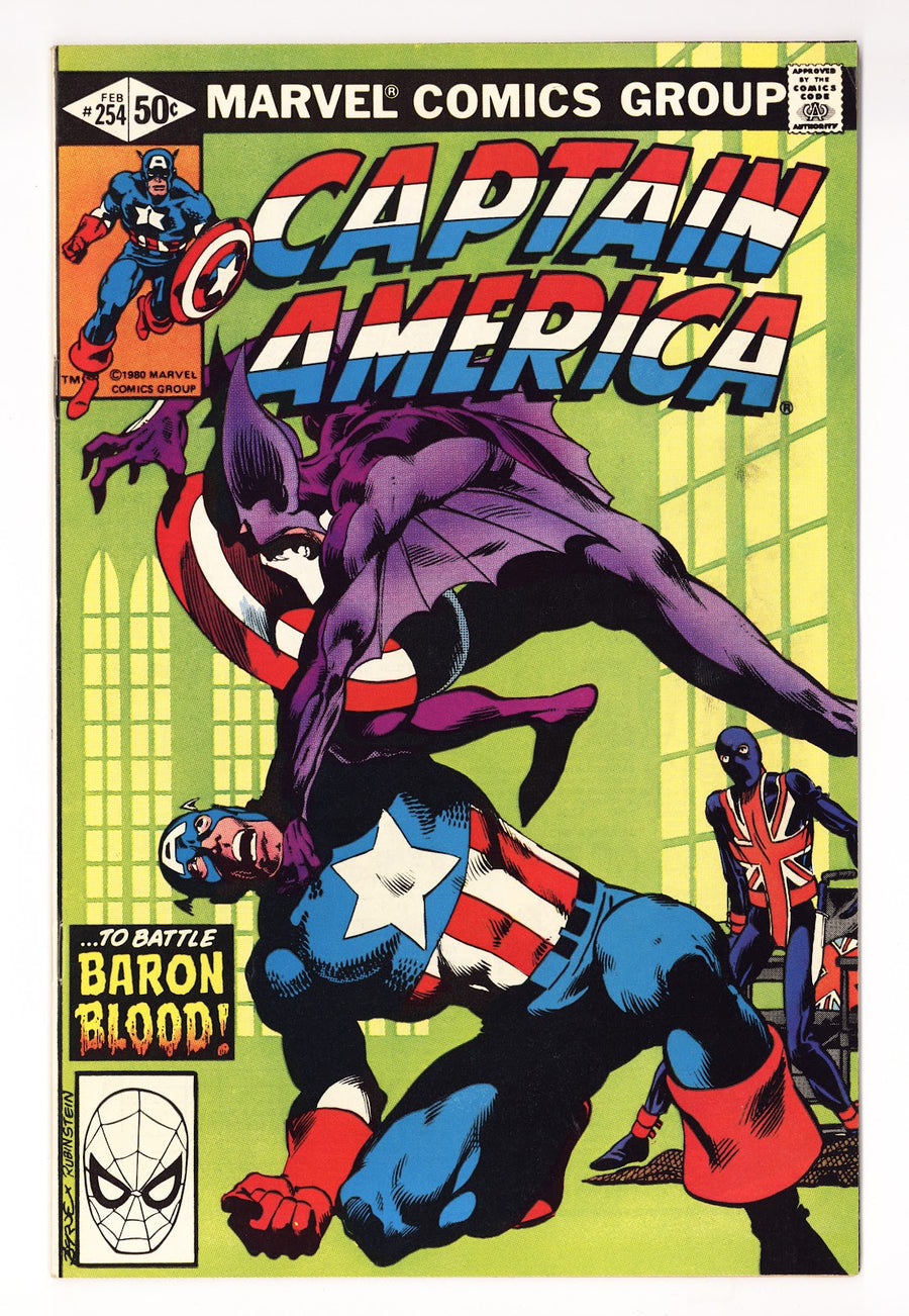 Captain America Vol 1 254  Mid Grade   (1981)