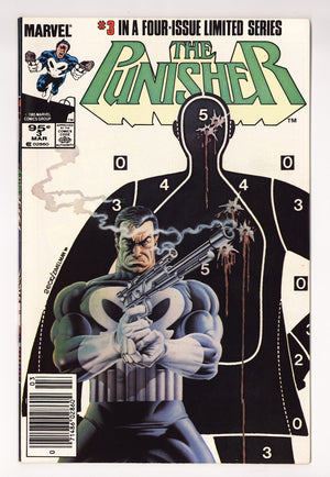 The Punisher Vol 1 3  VF (8.0)   (1986)   Canadian Price Variant