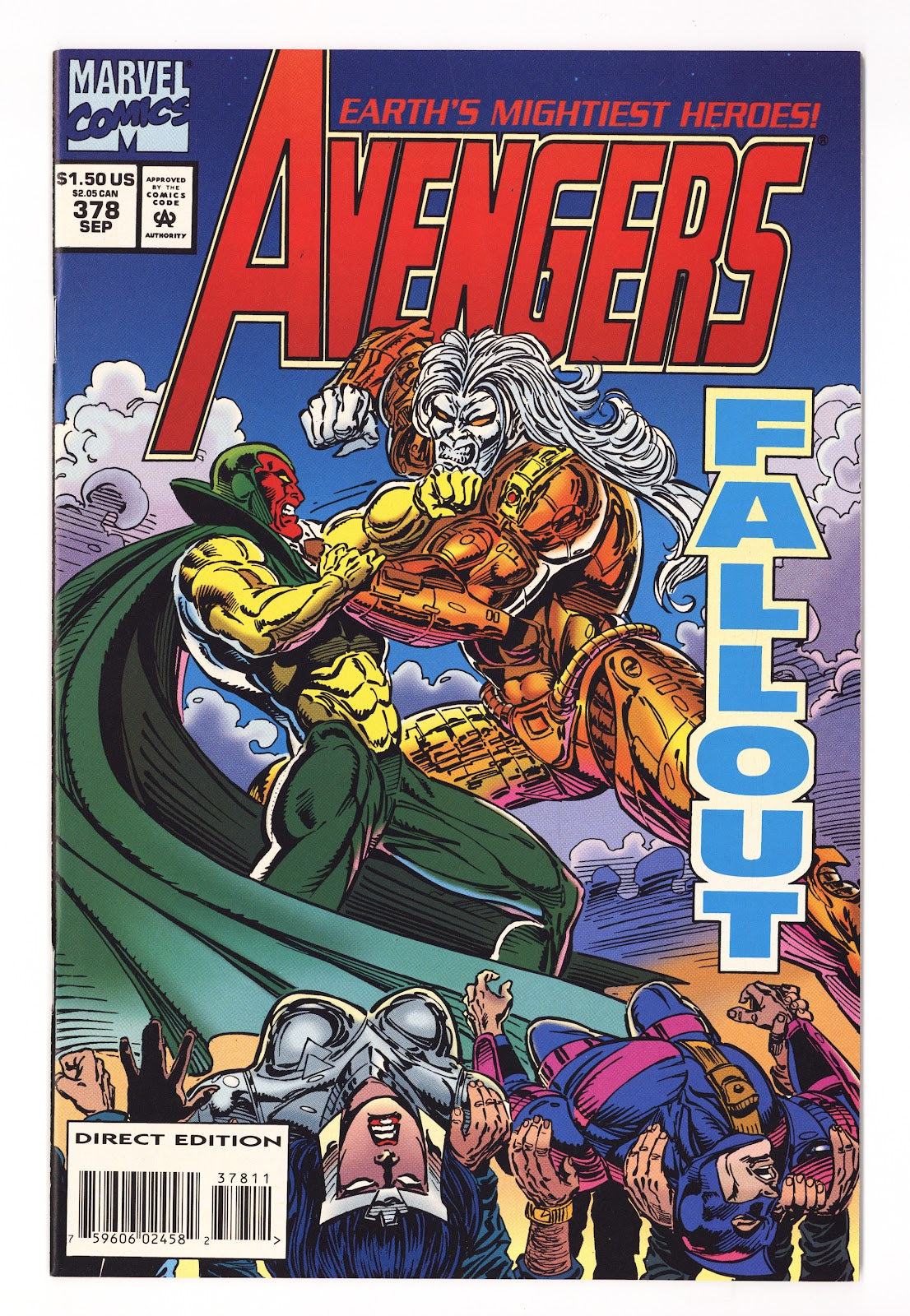 The Avengers Vol 1 378 High Grade (1994) 