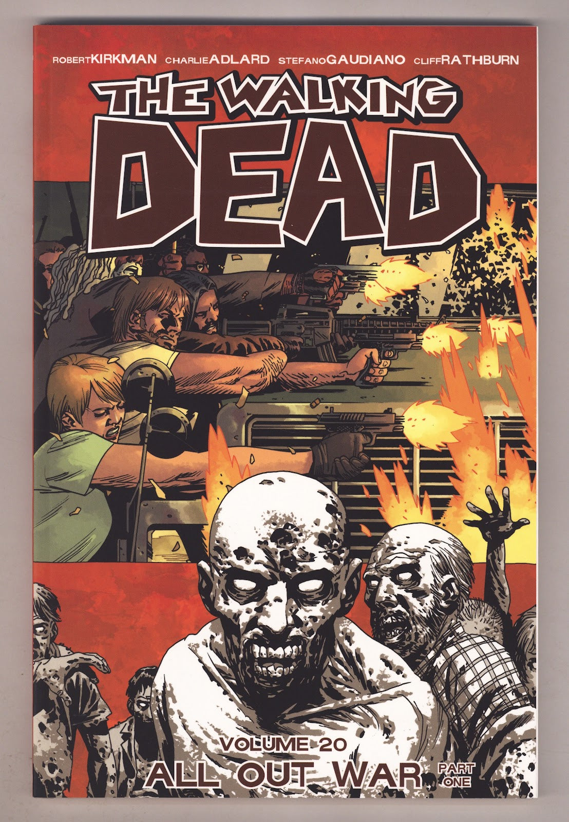 The Walking Dead TPB Vol 20 High Grade All Out War Pt 1 (2014) 