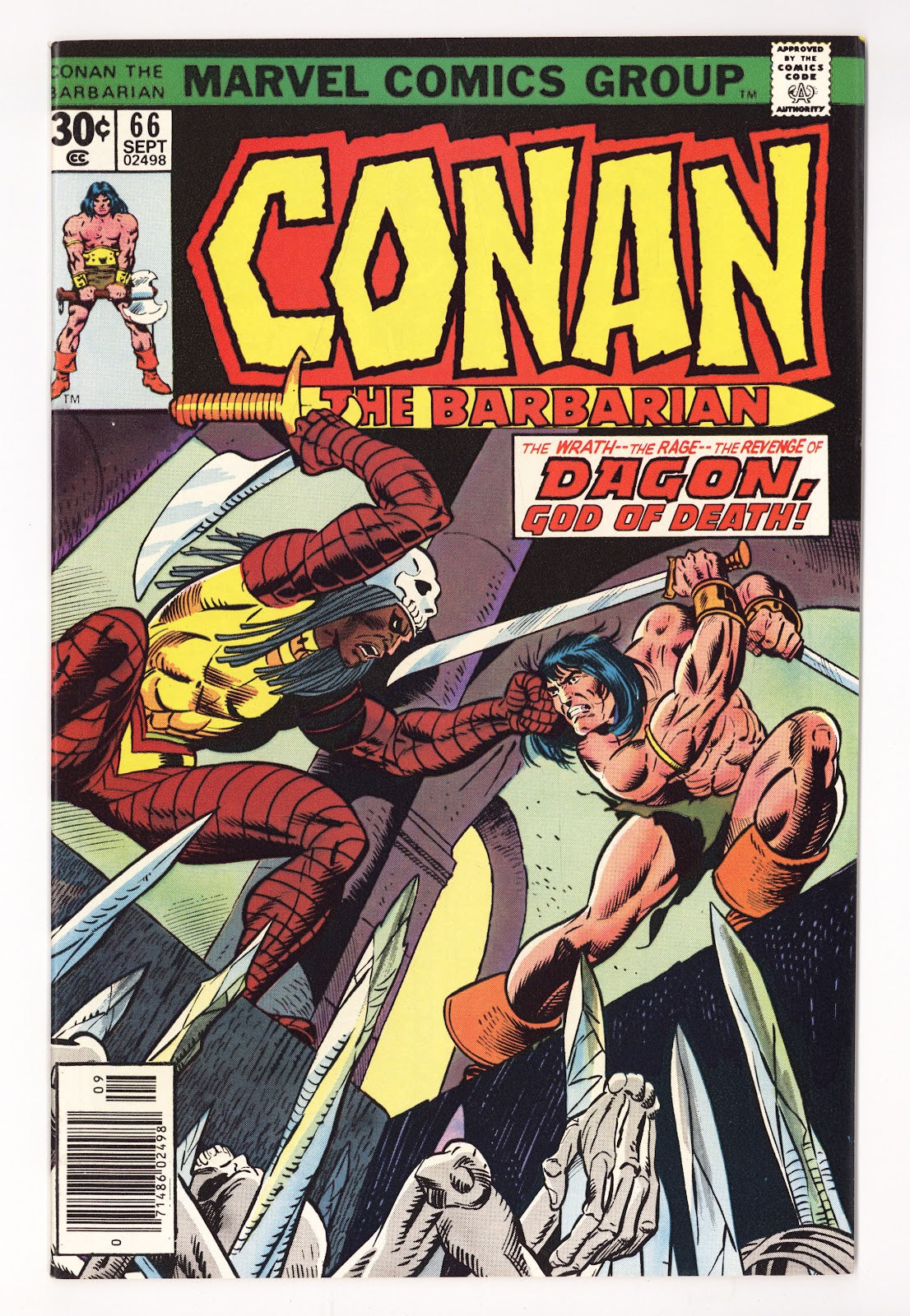 Conan the Barbarian Vol 1 66  High Grade   (1976)     