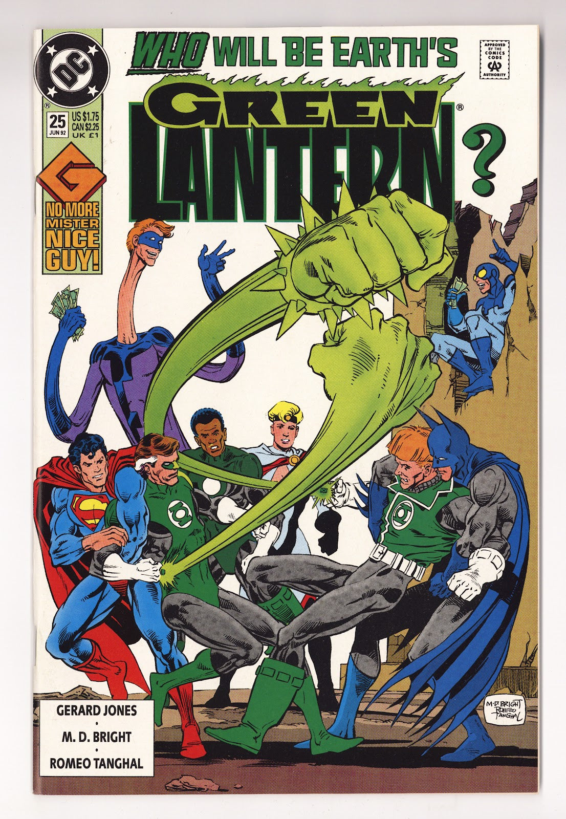 Green Lantern Vol 3 25  High Grade   (1992)