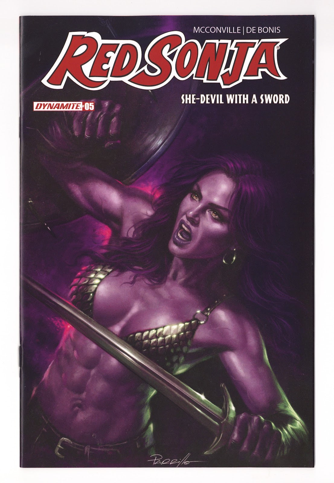 Red Sonja She Devil With a Sword 5 Parrillo Ultraviolet Variant (2026)