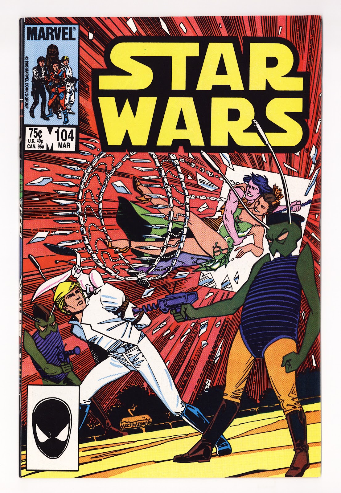 Star Wars Vol 1 104  VF+ (8.5)   (1986)     