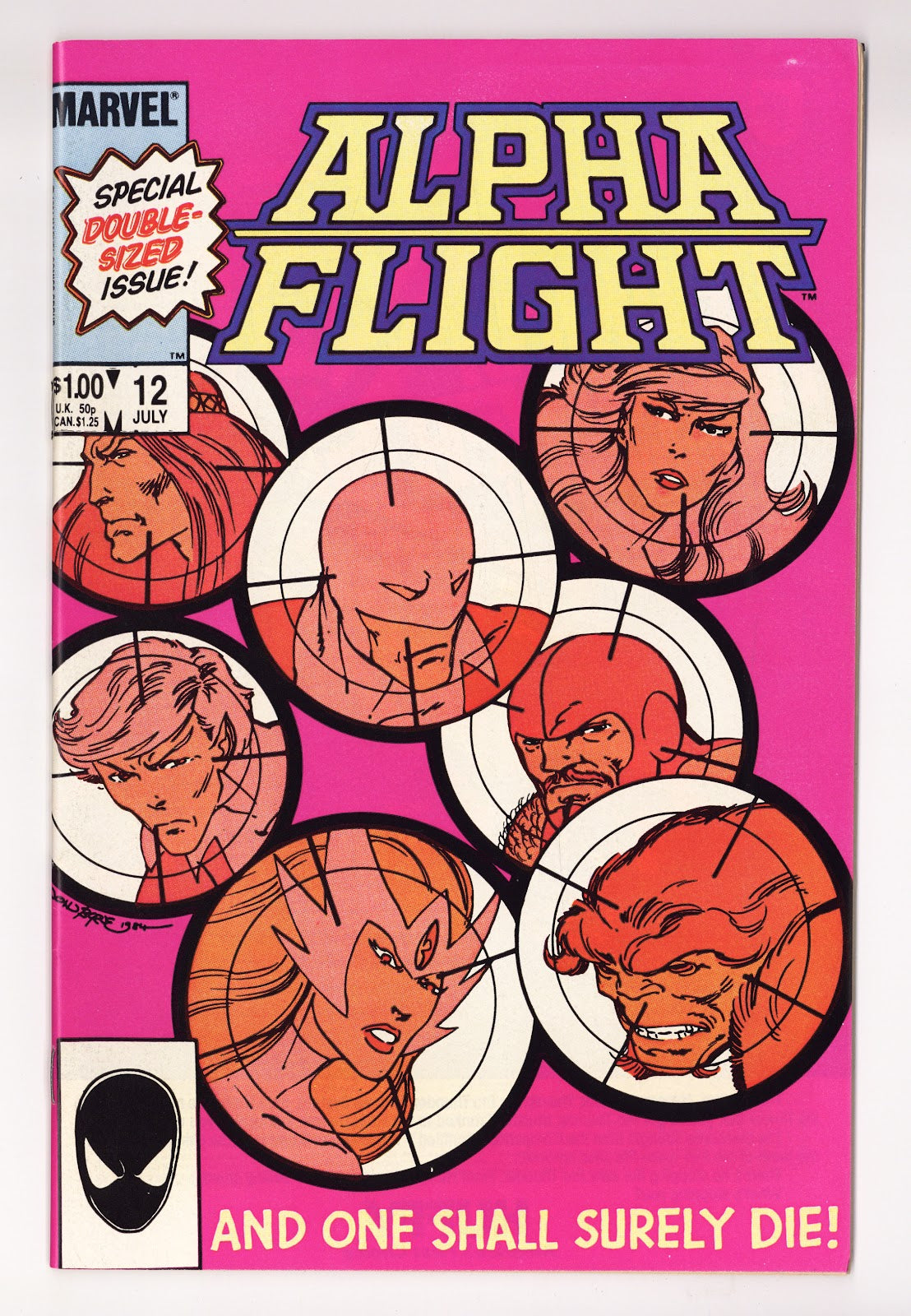 Alpha Flight Vol 1 12 High Grade (1984) Direct 