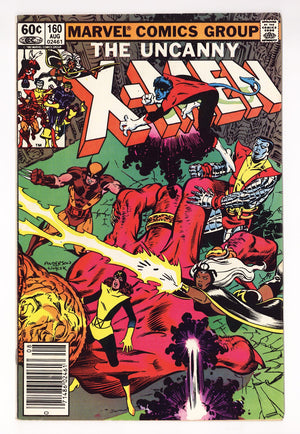 The Uncanny X-Men Vol 1 160  FN+ (6.5)   (1982)   Newsstand
