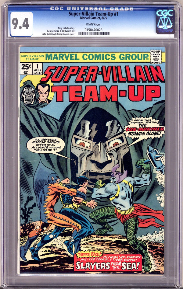 Super-Villain Team-Up 1 CGC 9.4 (NM) (1975)