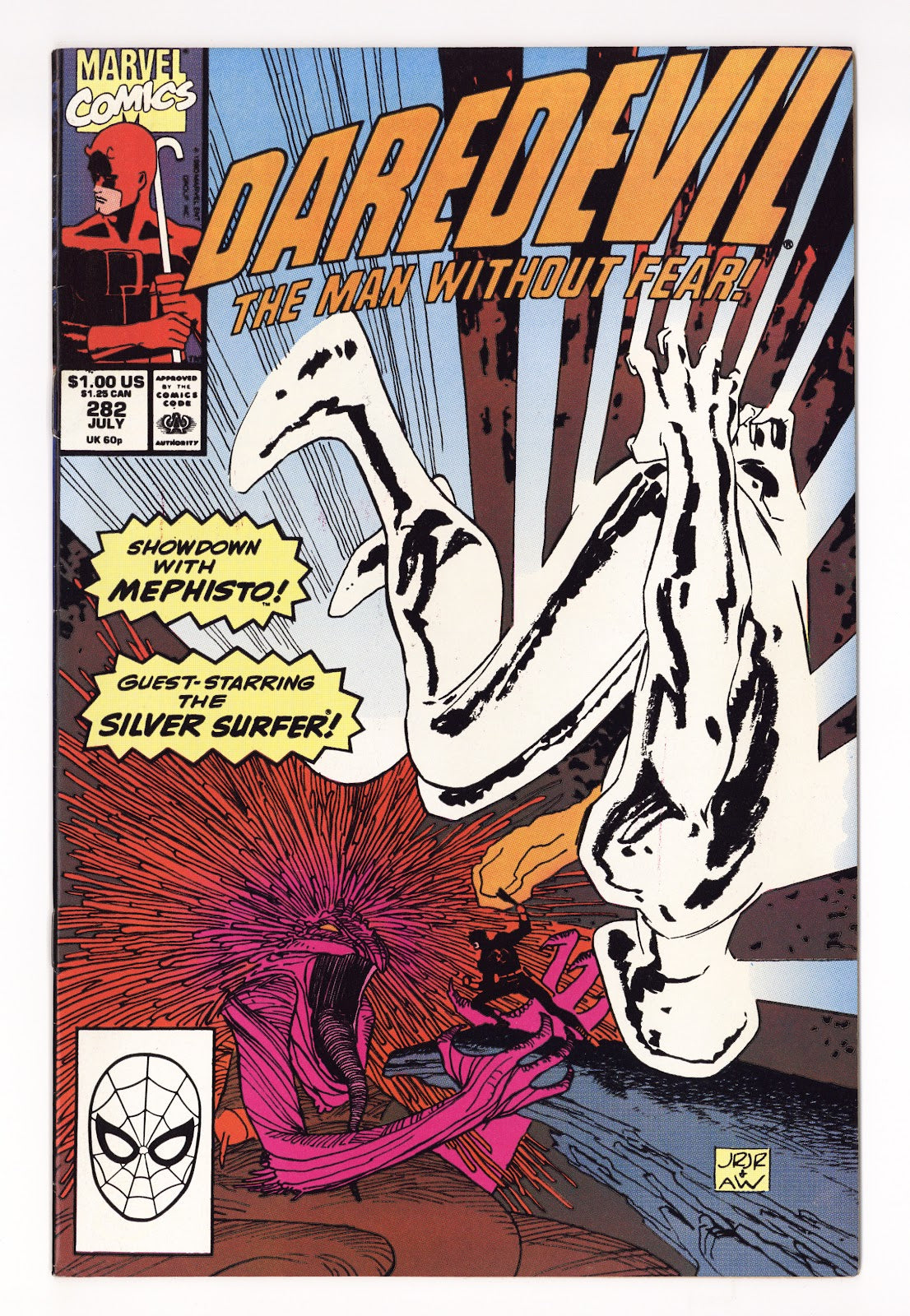Daredevil Vol 1 282  Mid Grade   (1990)     