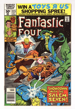 Fantastic Four Vol 1 223 Low Grade (1980) Newsstand