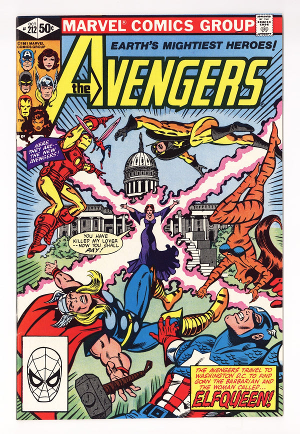 The Avengers Vol 1 212 Mid Grade (1981)
