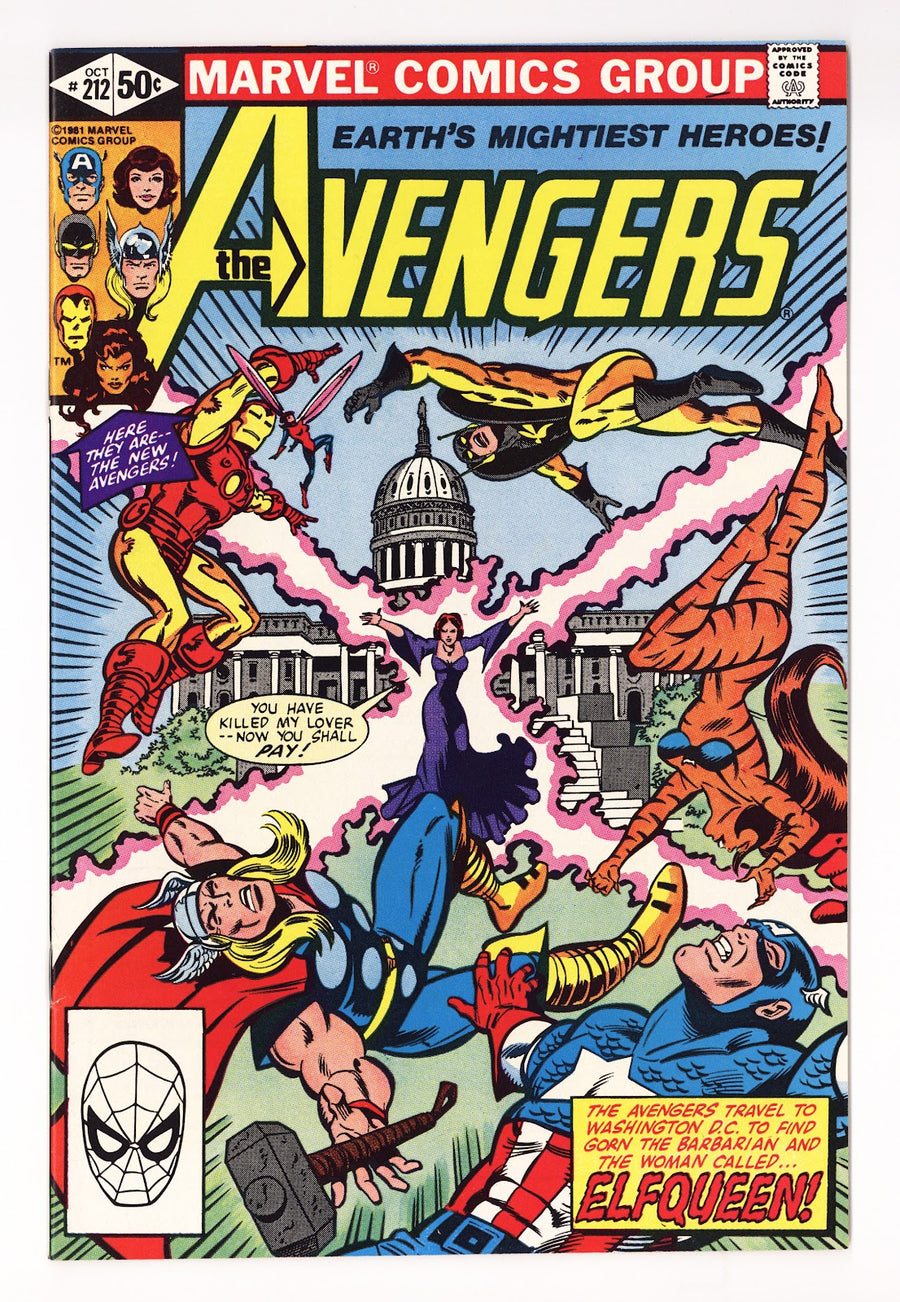 The Avengers Vol 1 212 Mid Grade (1981) 