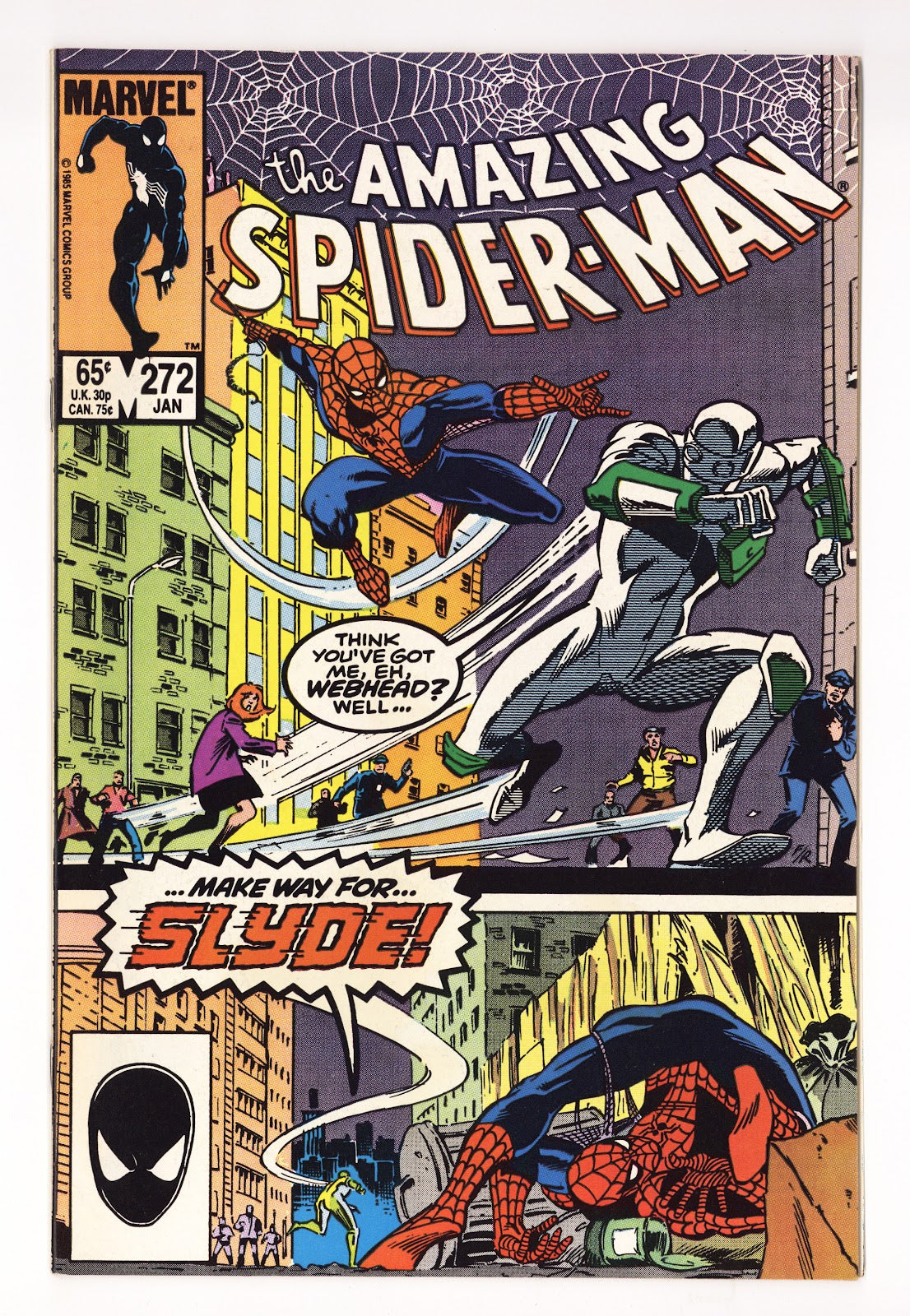The Amazing Spider-Man Vol 1 272  VF/NM (9.0)   (1986)