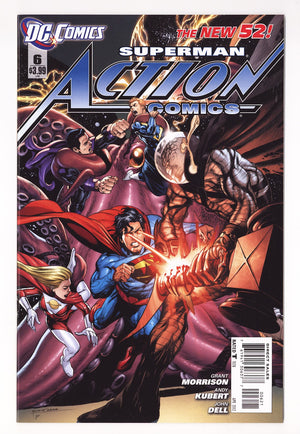 Action Comics Vol 2 6 High Grade (2012) Morales Variant