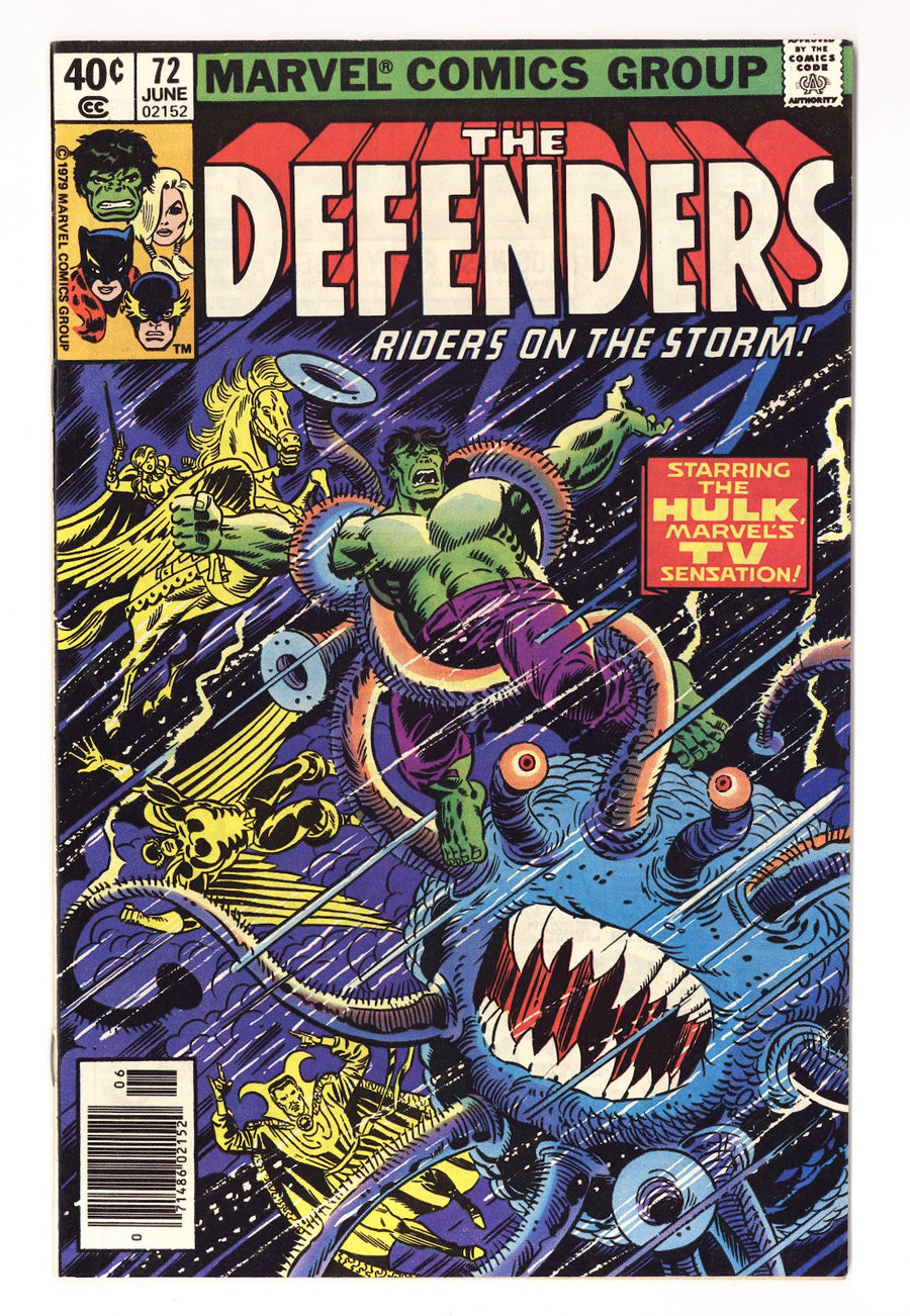 The Defenders Vol 1 72  Mid Grade   (1979)   Newsstand