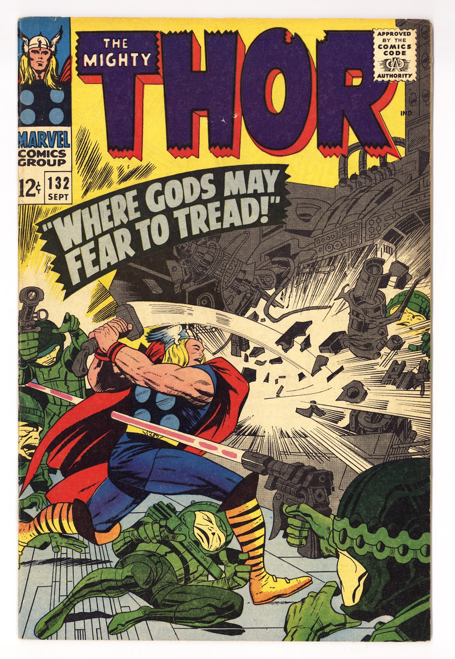 Thor Vol 1 132  VF- (7.5)   (1966)     