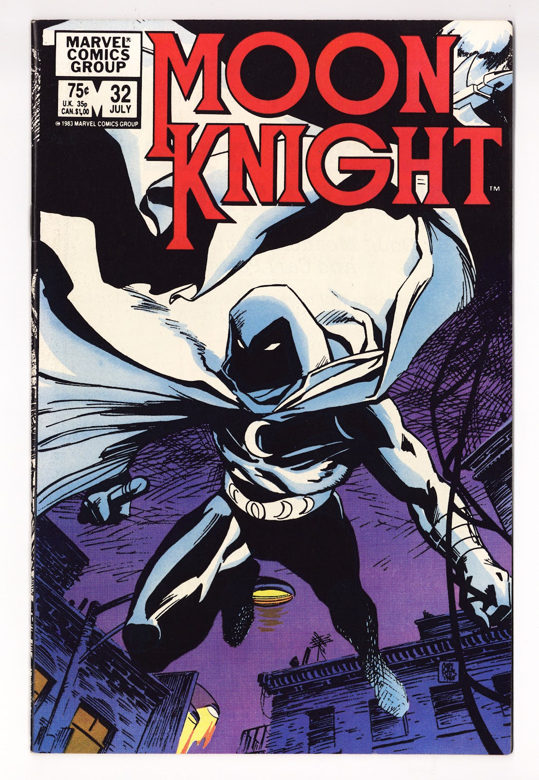 Moon Knight Vol 1 32 Mid Grade (1983) 