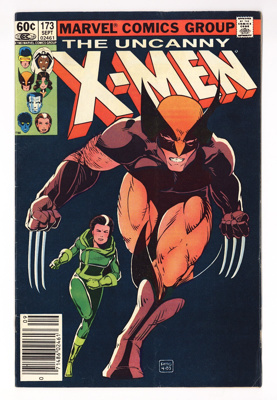The Uncanny X-Men Vol 1 173  VG/FN (5.0)   (1983)   Newsstand  