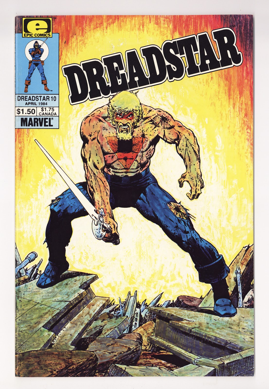 Dreadstar Vol 1 10  Mid Grade   (1984)