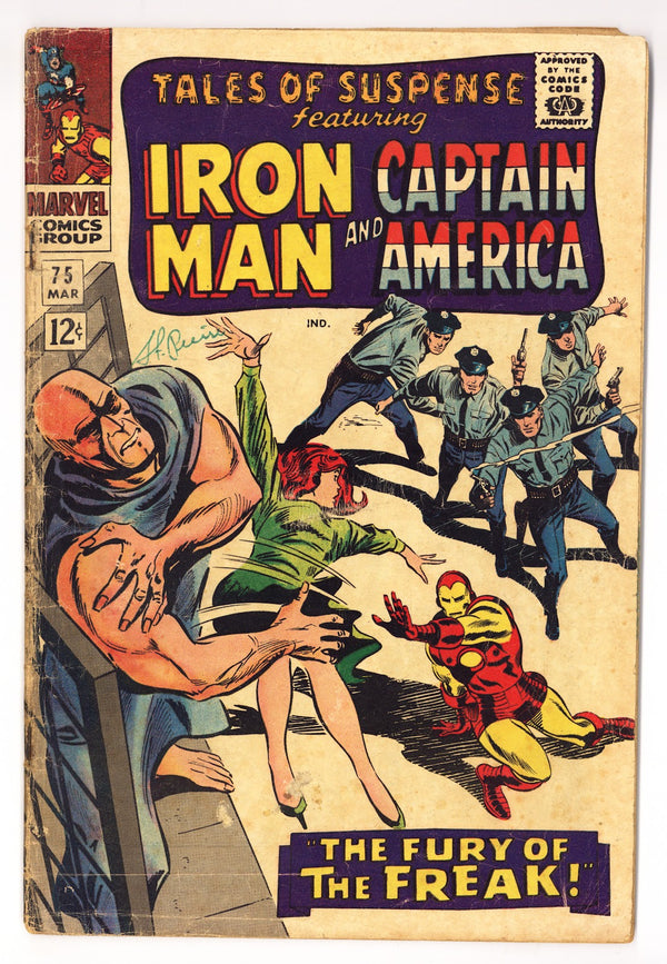 Tales of Suspense Vol 1 75 GD/VG (3.0) (1966)