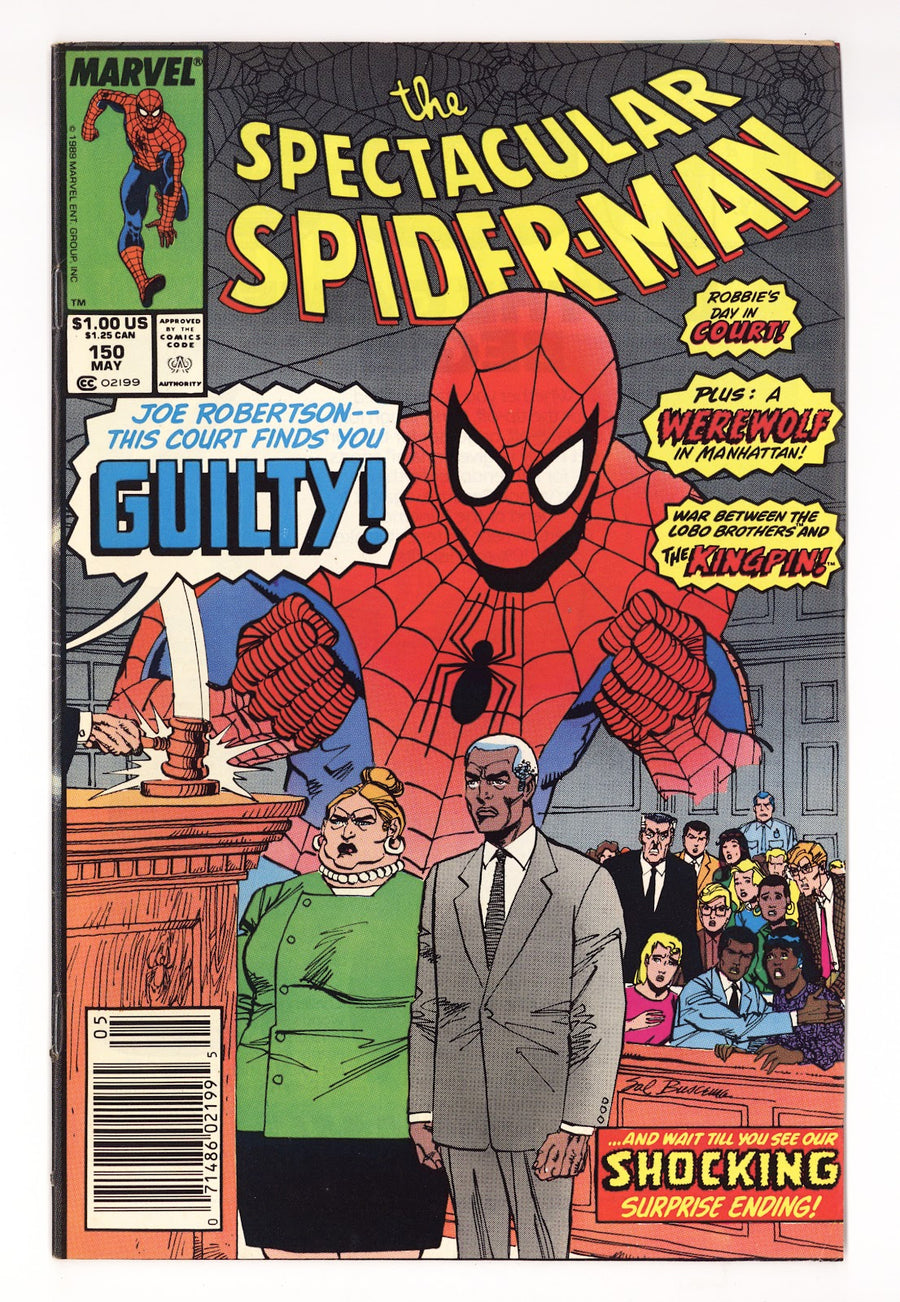 The Spectacular Spider-Man Vol 1 150  Mid Grade   (1989)   Newsstand