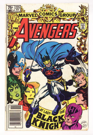 The Avengers Vol 1 225 Low Grade (1982) Canadian Price Variant