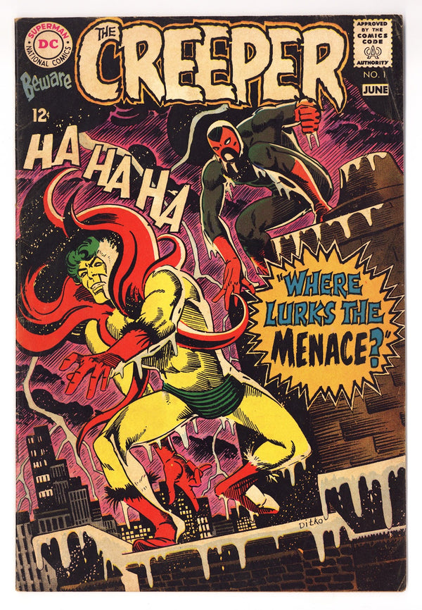 Beware the Creeper Vol 1 1  VG/FN (5.0)   (1968)