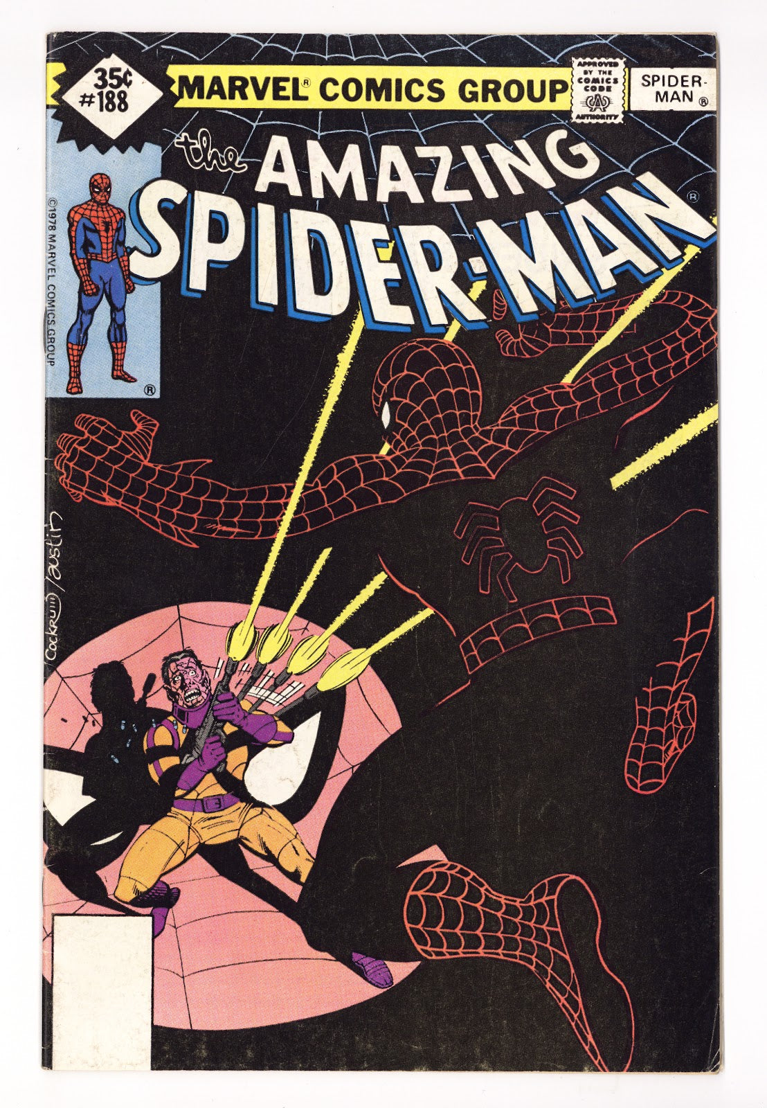 The Amazing Spider-Man Vol 1 188 VG/FN (5.0) (1979) Whitman 