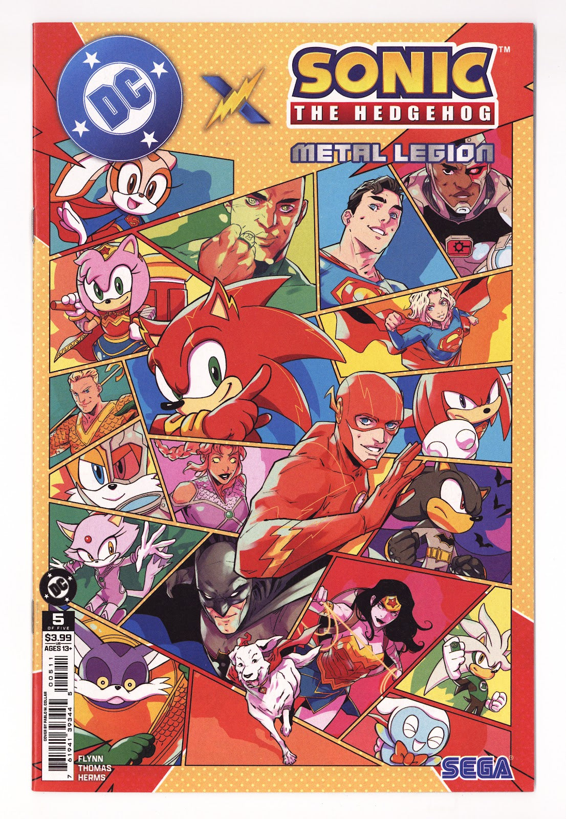 Dc X Sonic the Hedgehog Metal Legion  5    (2026)