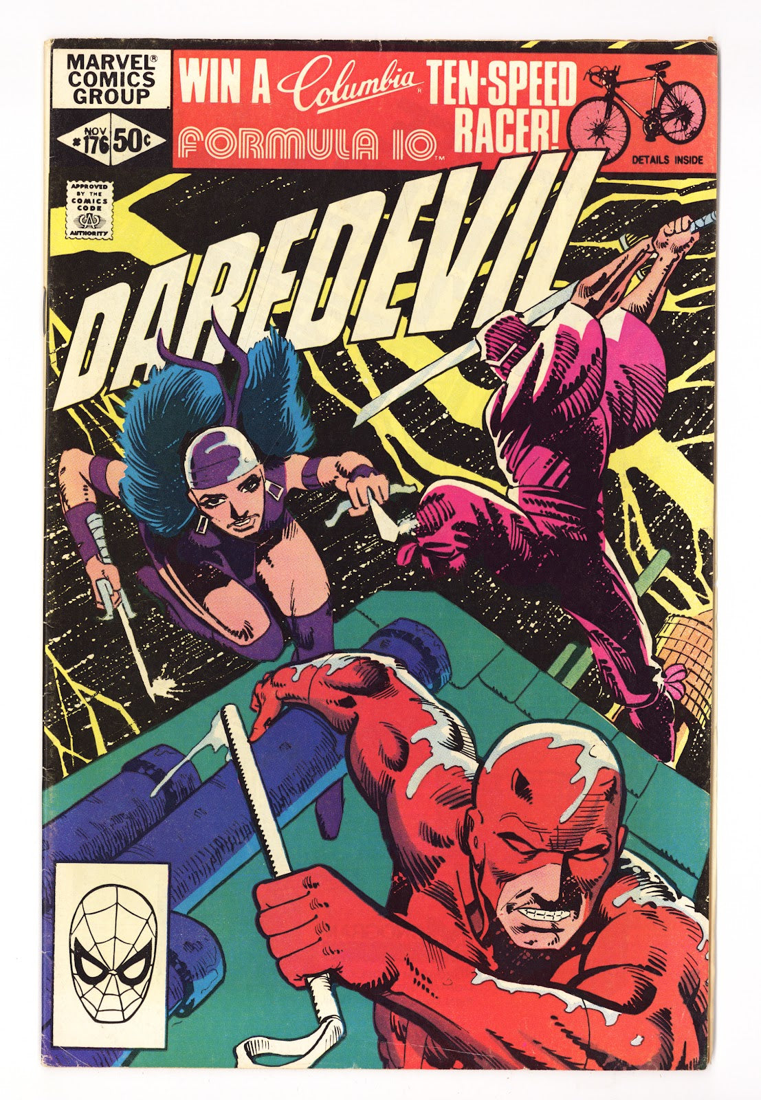 Daredevil Vol 1 176  Mid Grade   (1981)   Direct  