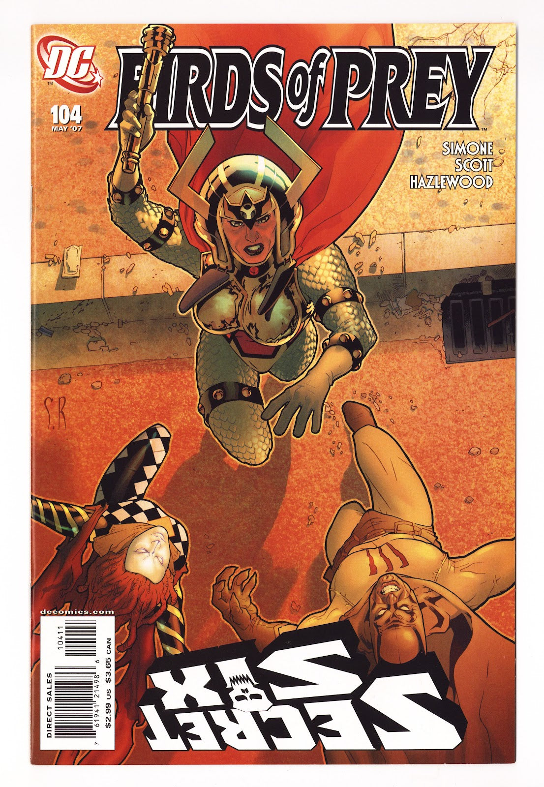 Birds of Prey Vol 1 104 High Grade (2007) 
