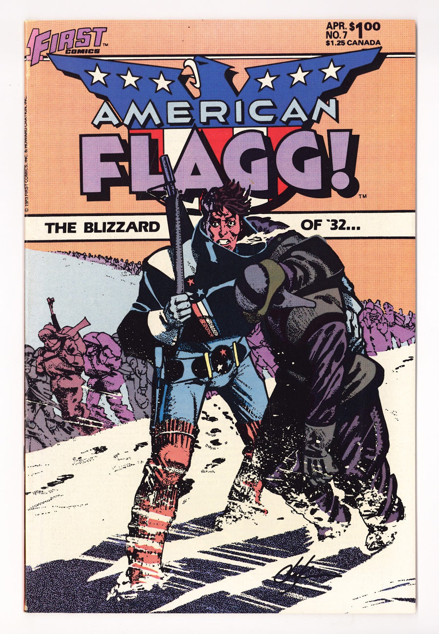 American Flagg! Vol 1 7 High Grade (1984)  