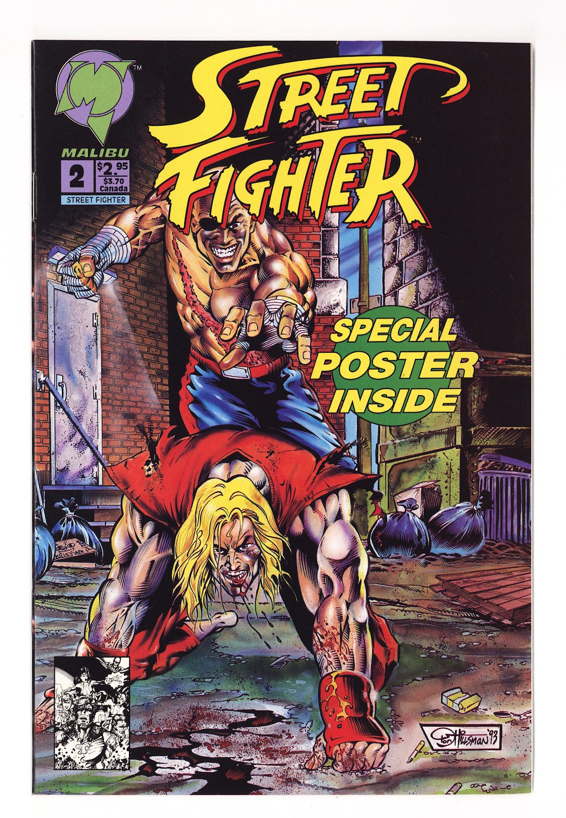 Street Fighter   2  VF+ (8.5)   (1993)